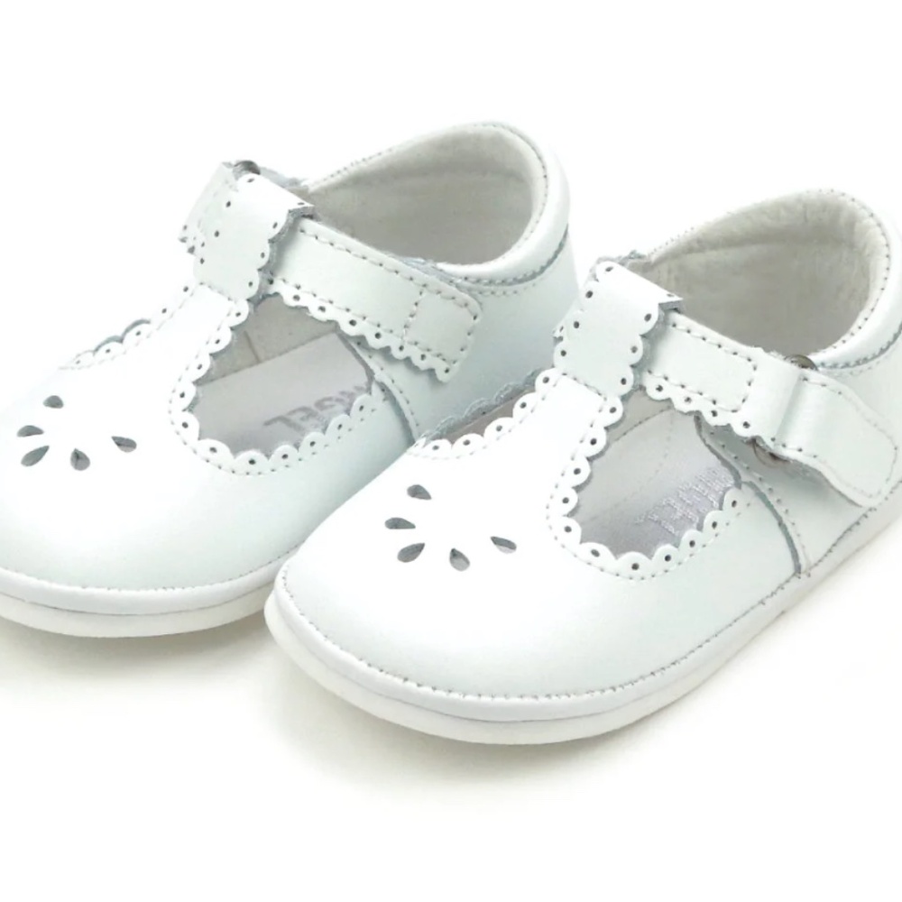 L'Amour - Dottie Scalloped T-Strap Mary Jane